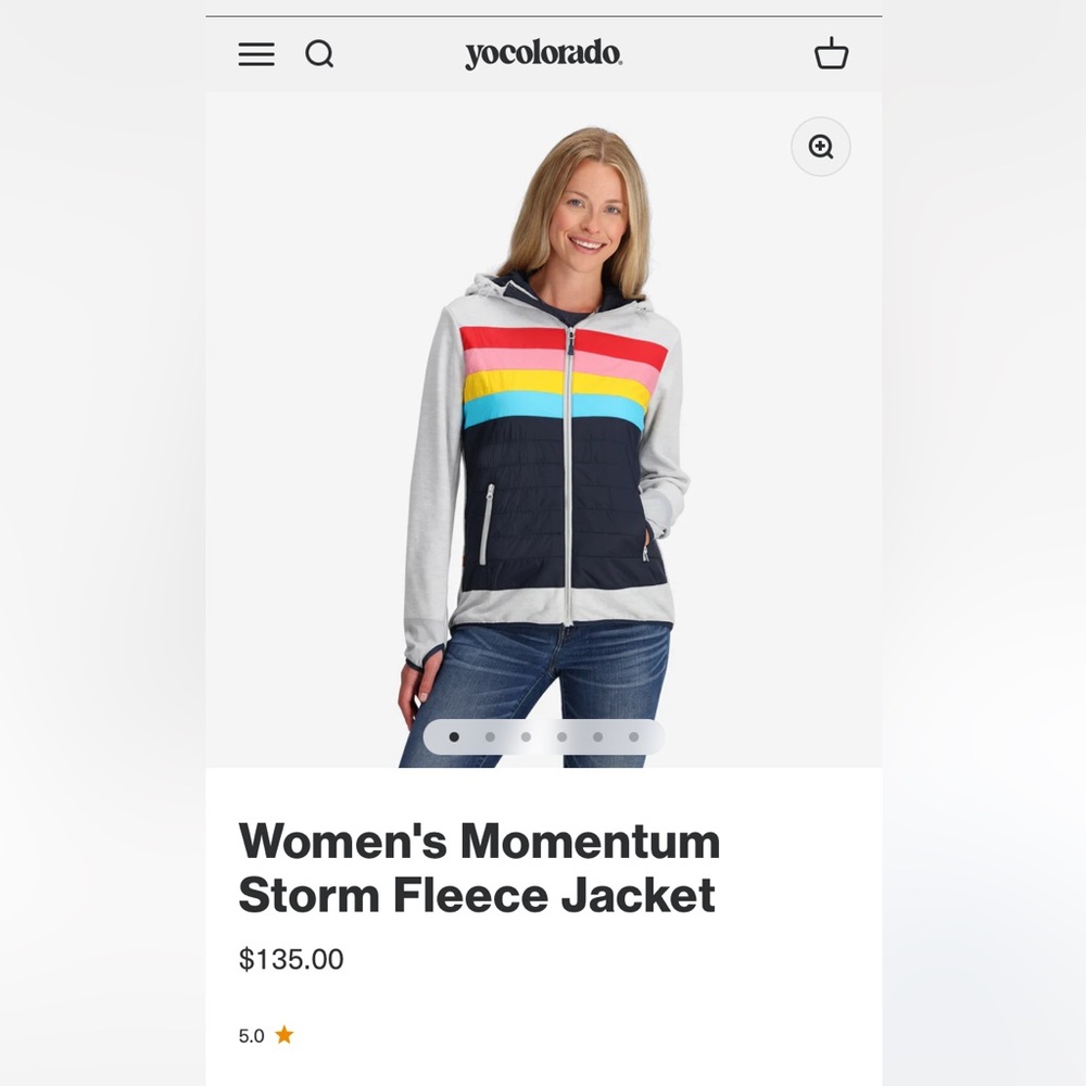 Yo Colorado Momentum Storm Fleece Jacket, Women’s Medium